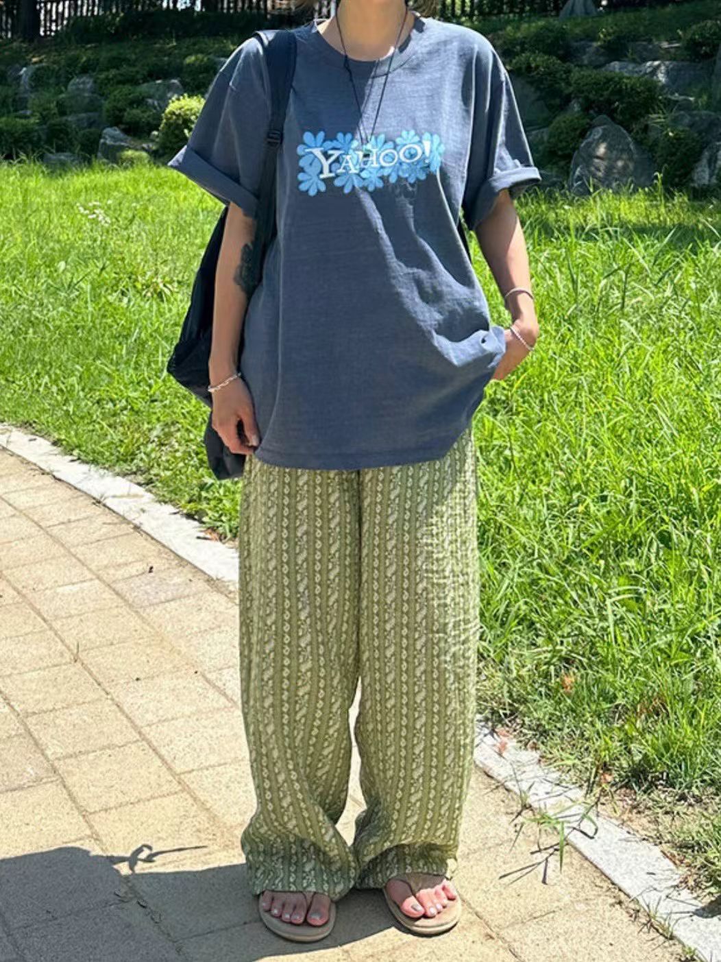 印第安花紋長褲