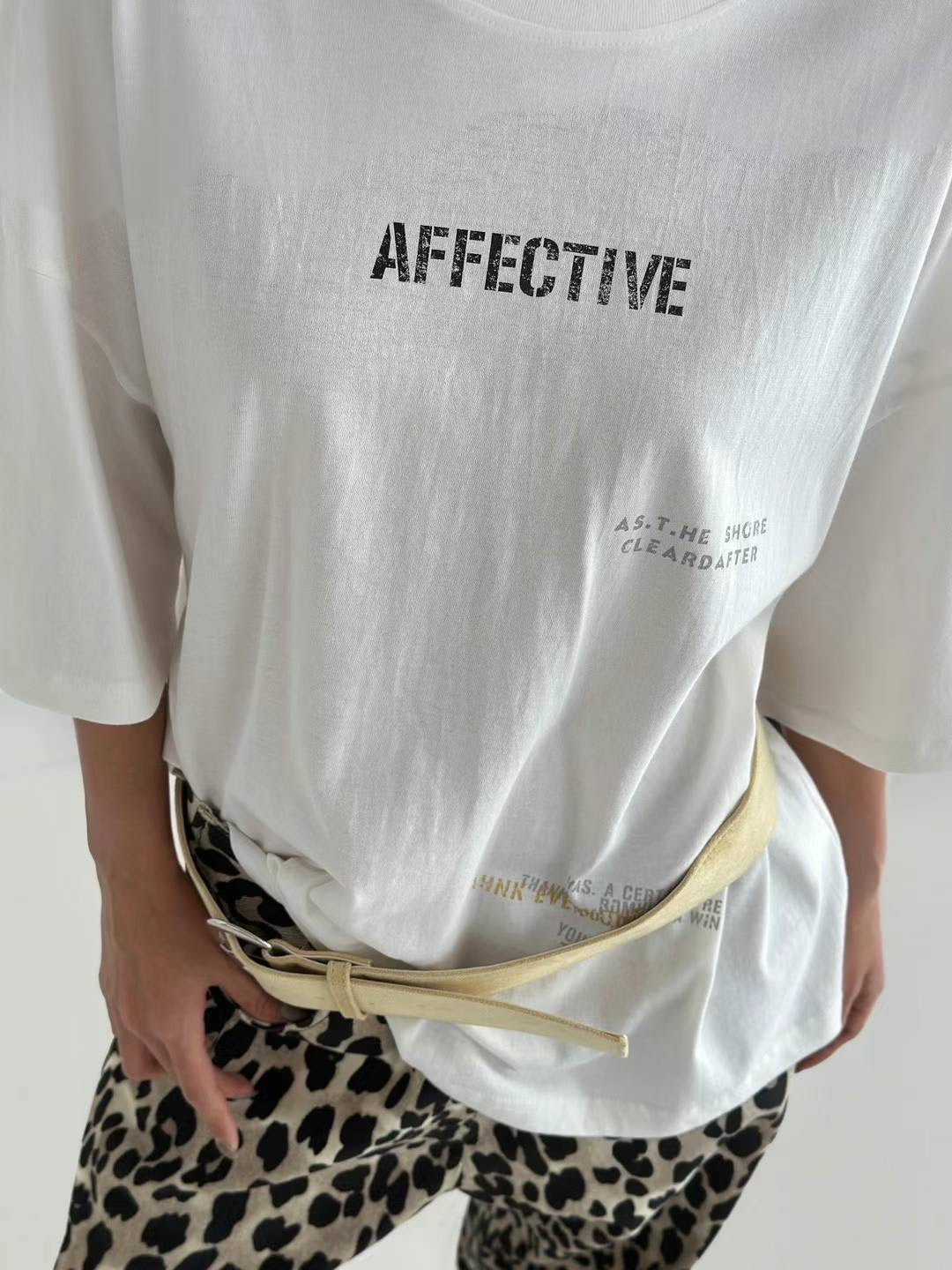 "affective"短袖Tee