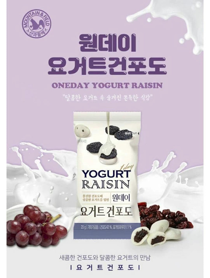 Korean cheese raisins (pack of 10)