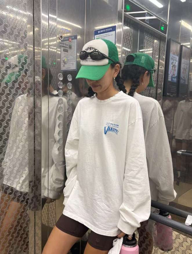 VARSITY長袖Tee