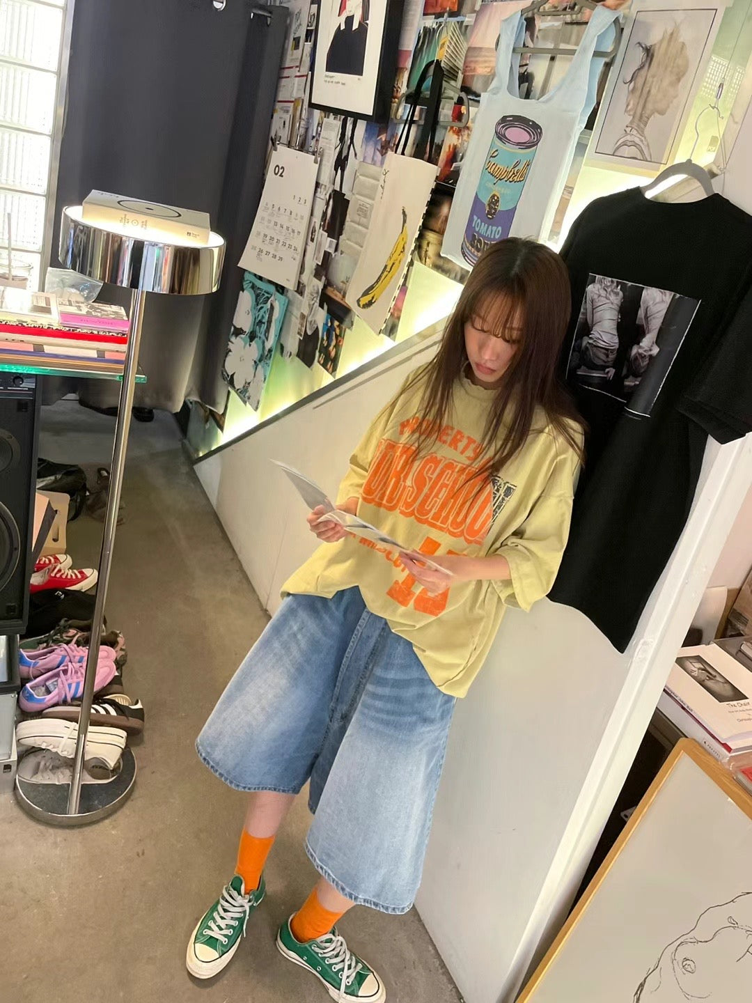 Patchwork English text length Tee