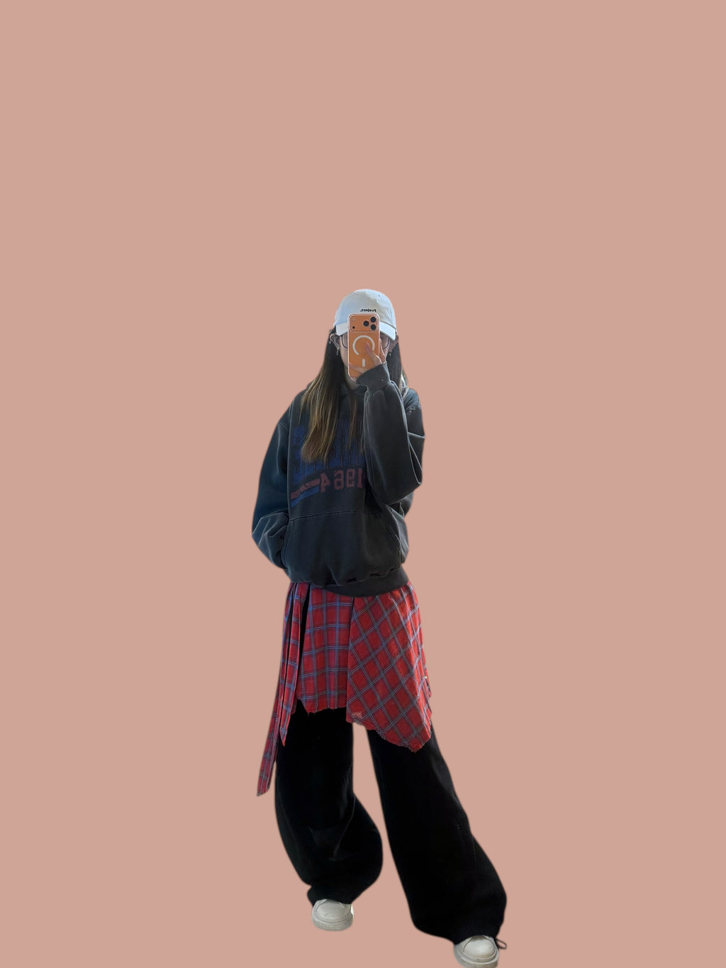 “MICHELLE”有帽洗水衛衣