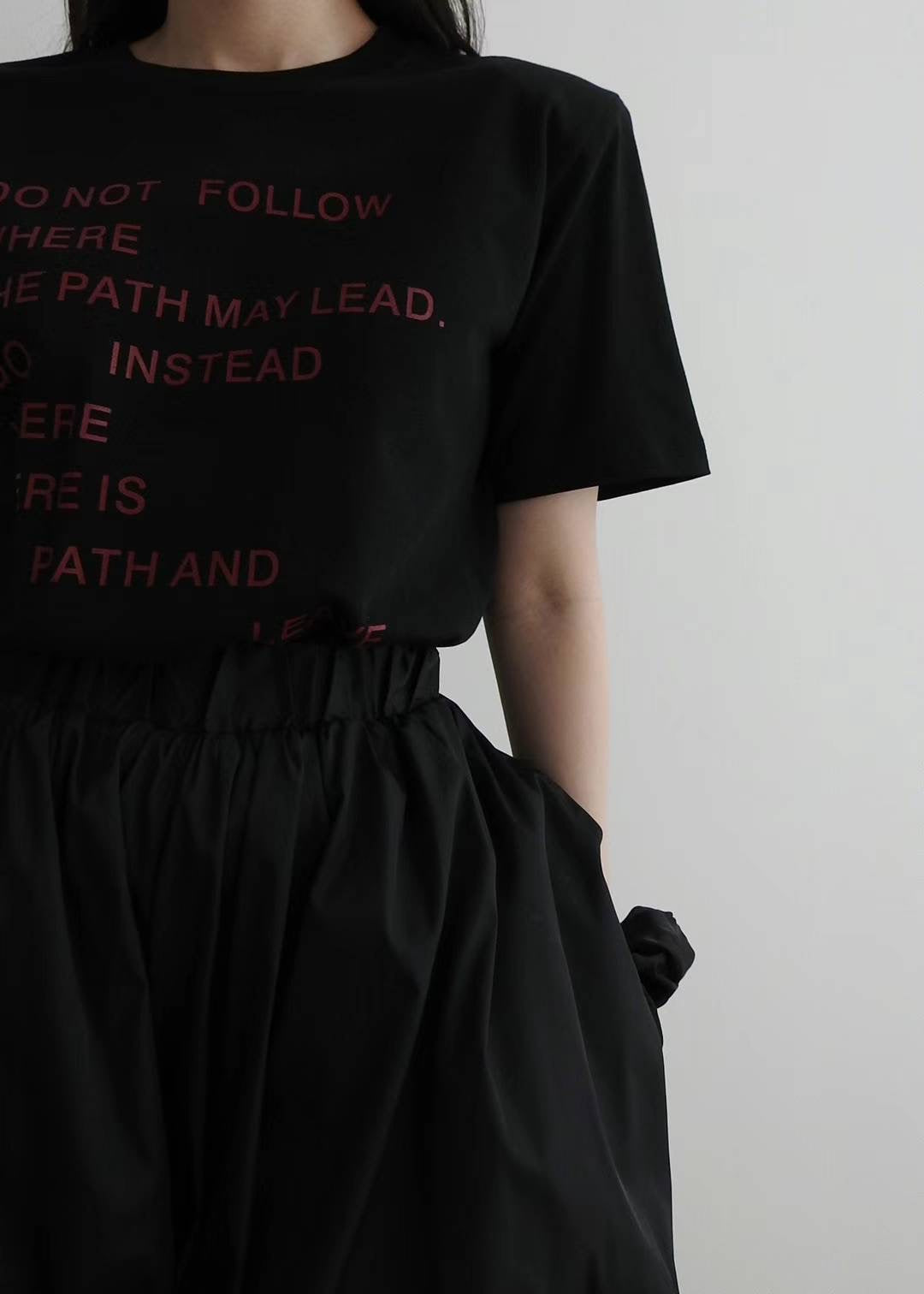 "Do not Follow" Tee