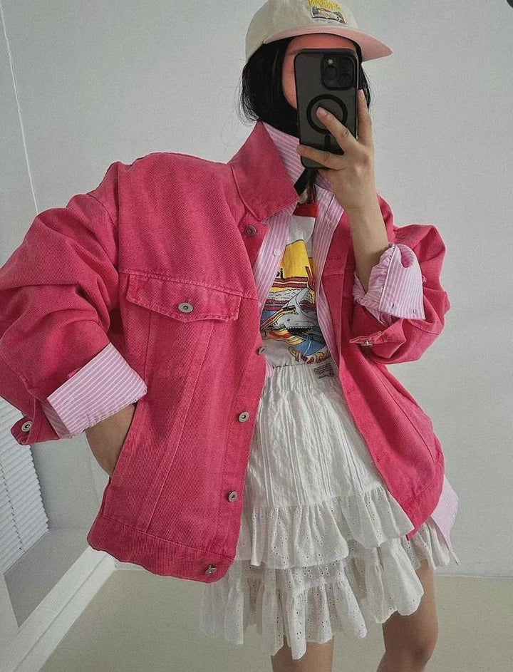 vintage denim jacket