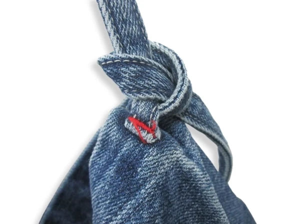 Made in Japan, single strap denim bag