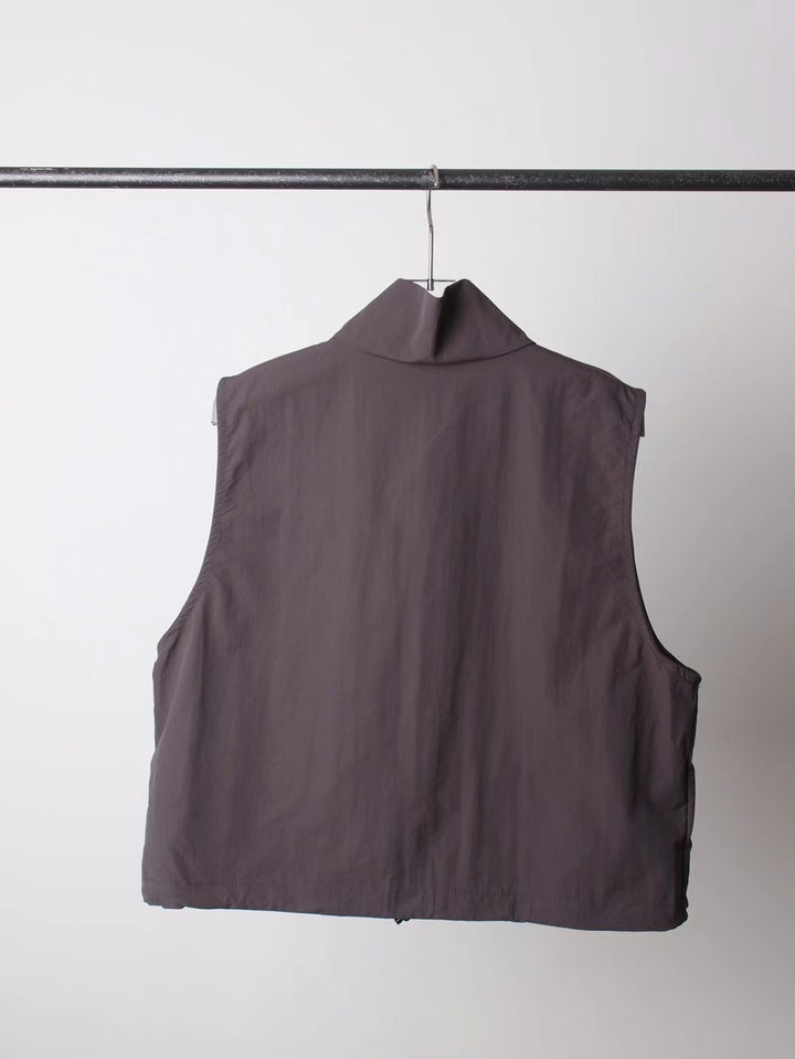 Vest jacket (the set can be purchased separately with a slim skirt with a rope bag)