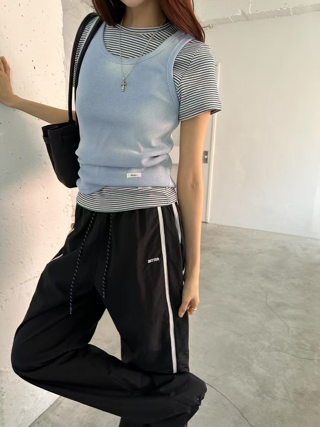 扎染背心