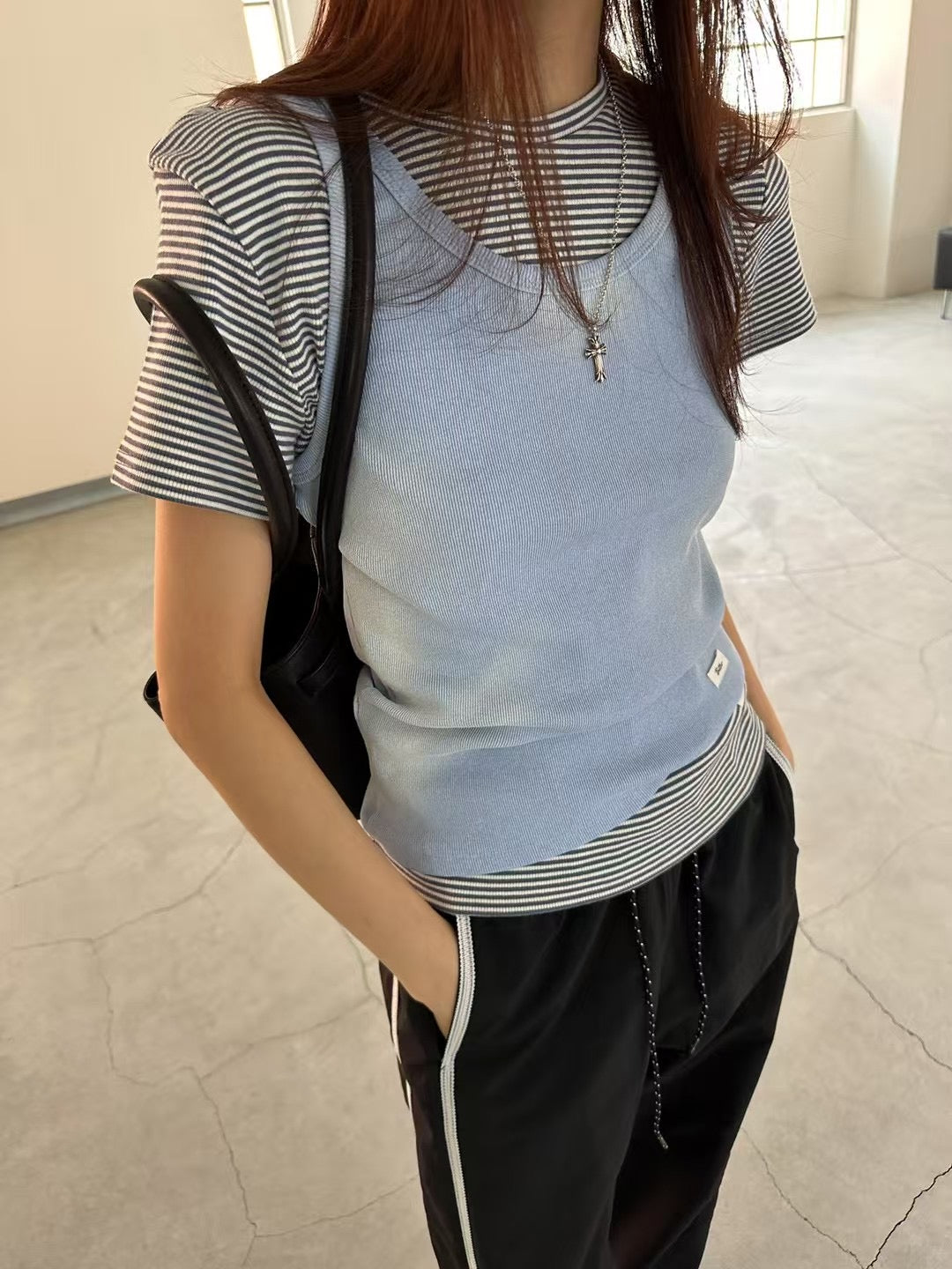 扎染背心