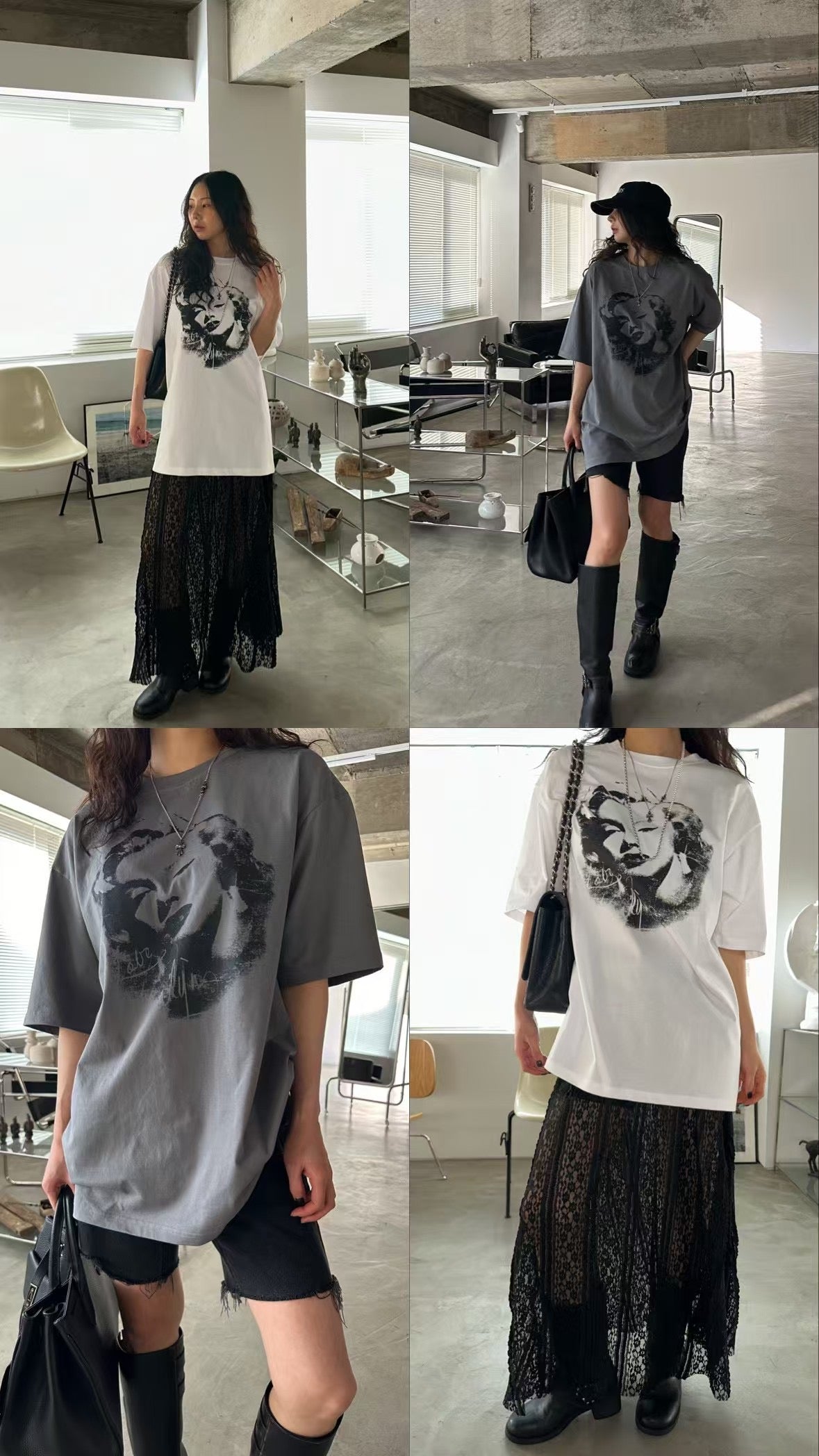 夢露長Tee