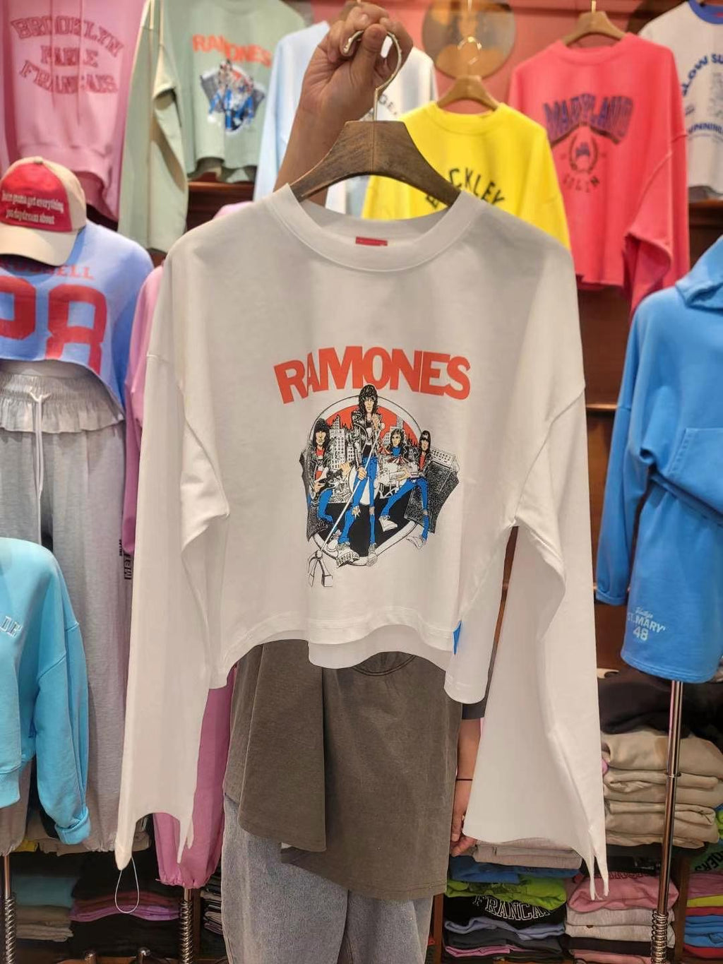 “RAMONES”短Tee