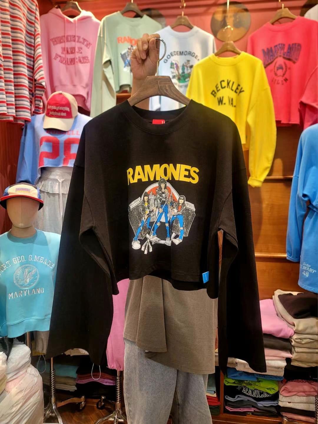 “RAMONES”短Tee