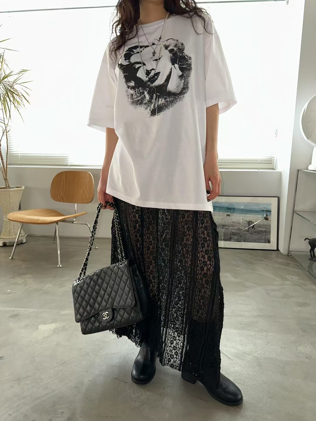 夢露長Tee
