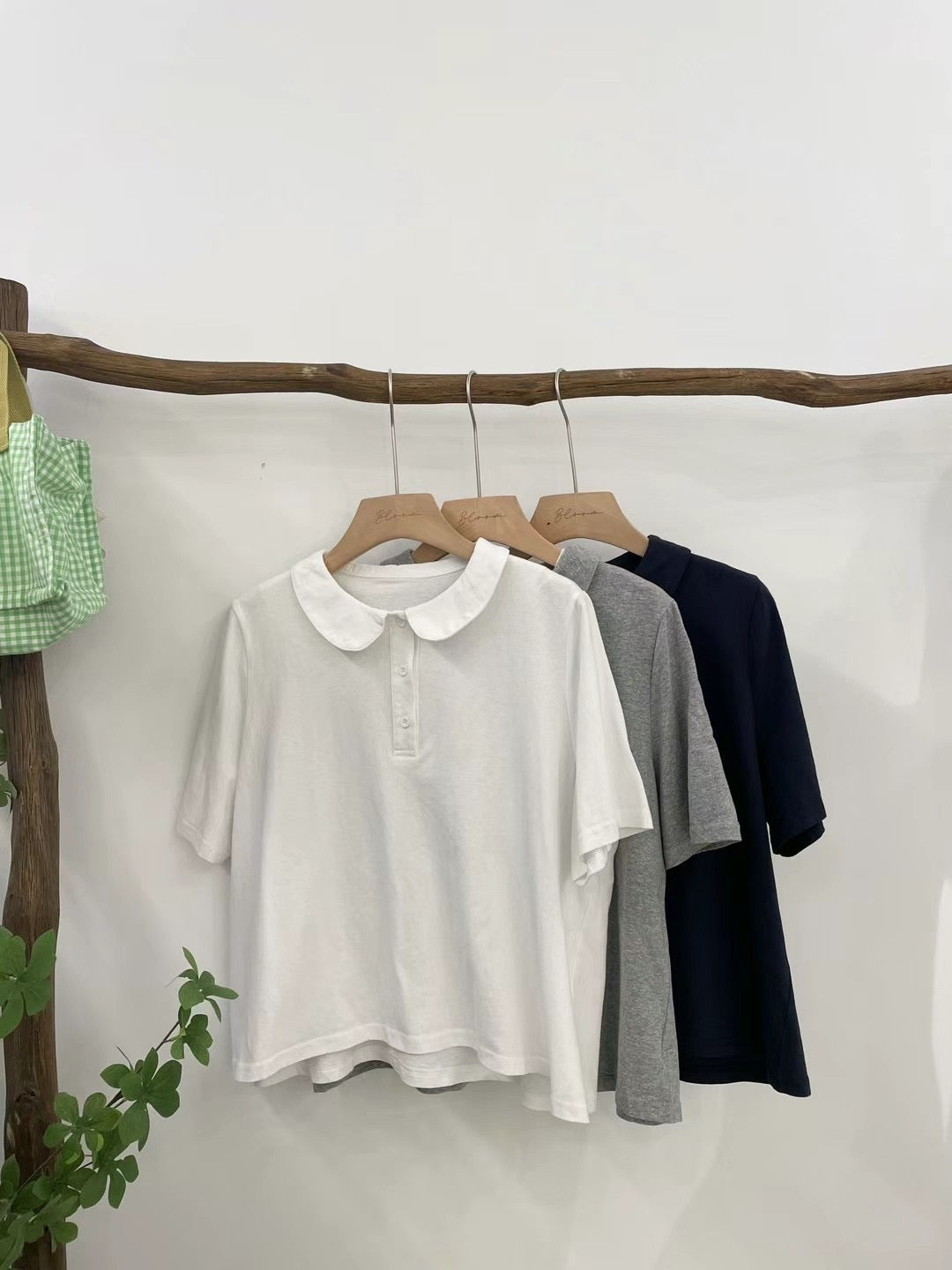 Round Neck Polo Shirt