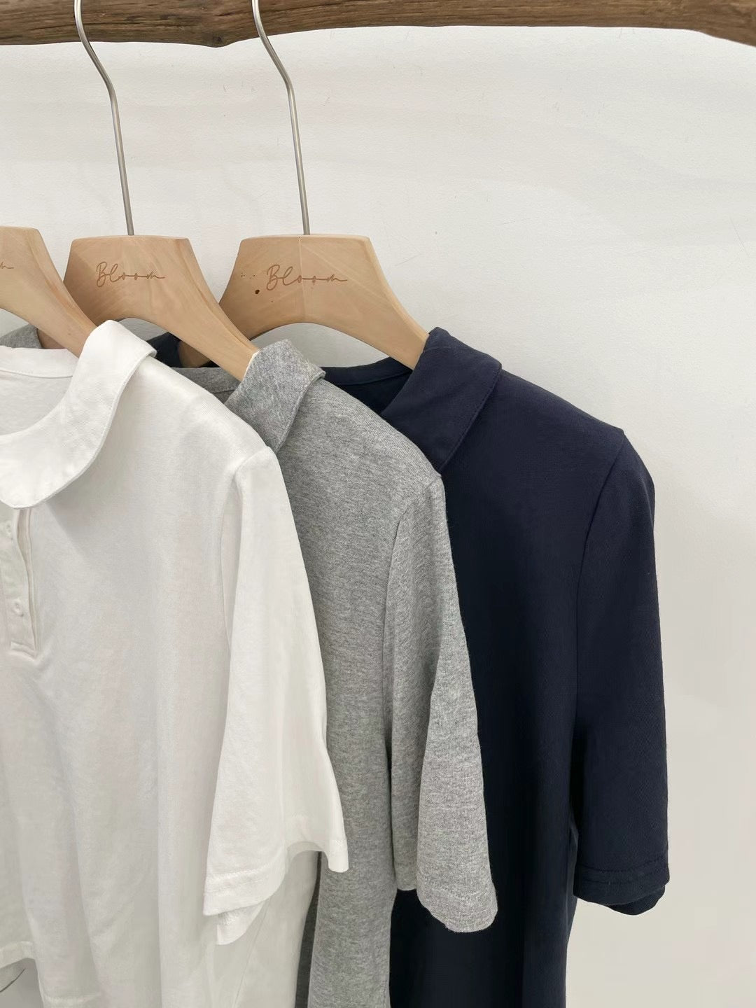 Round Neck Polo Shirt