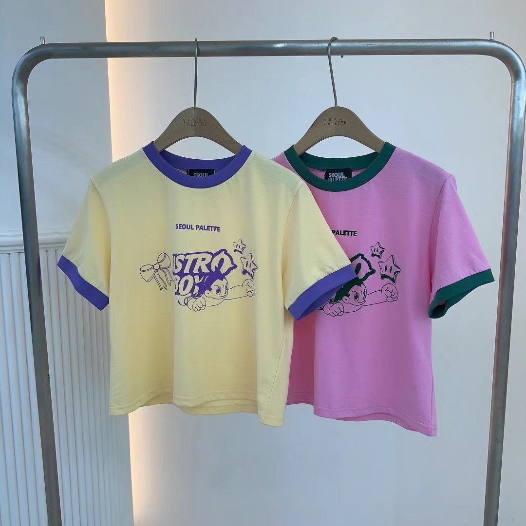 小飛俠拼色Tee