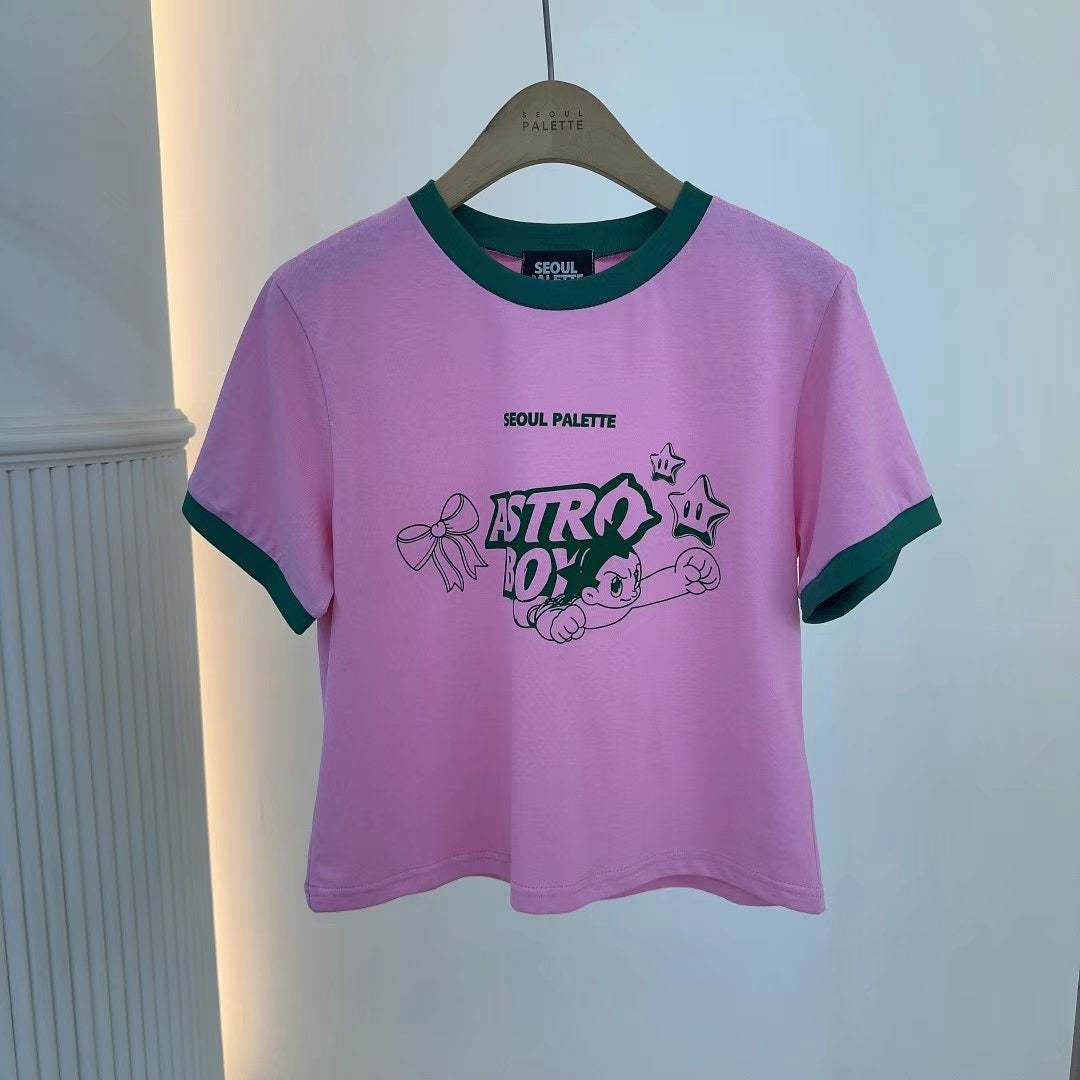 小飛俠拼色Tee