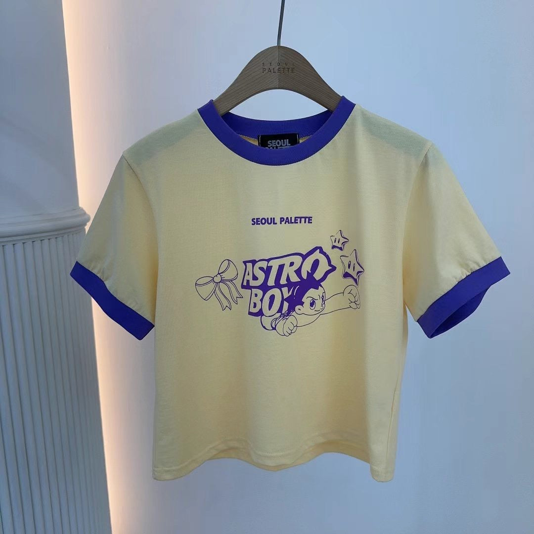 小飛俠拼色Tee