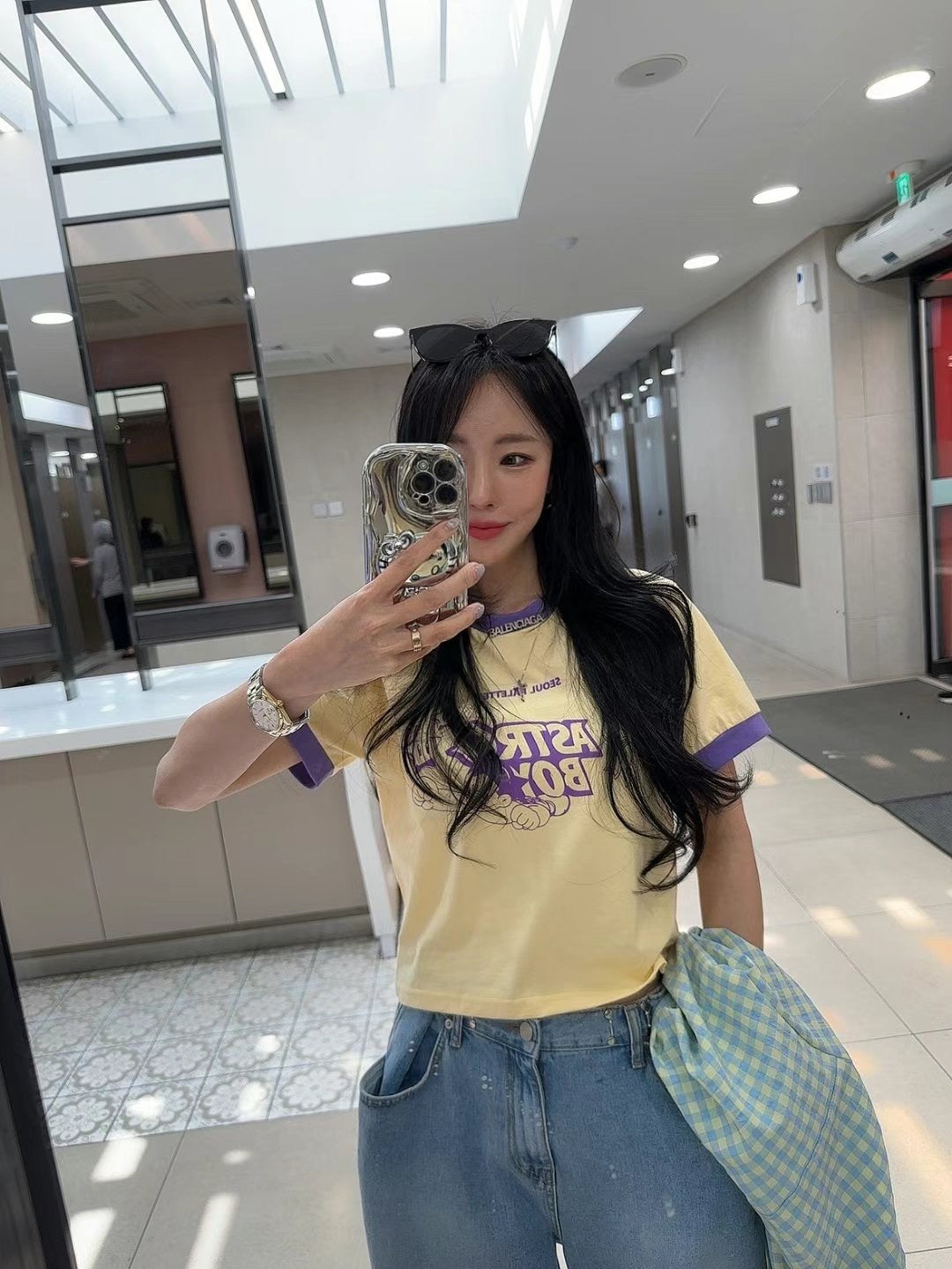 小飛俠拼色Tee