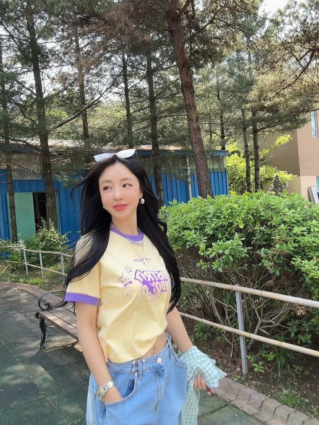 小飛俠拼色Tee