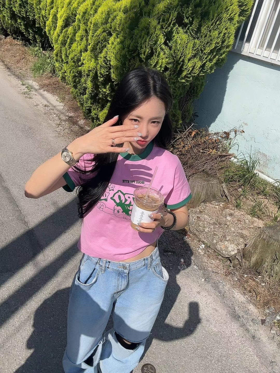 小飛俠拼色Tee