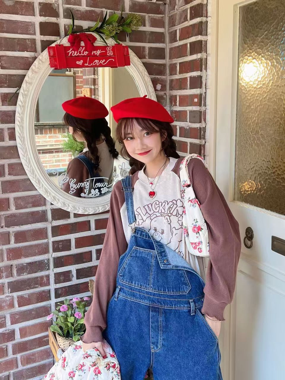 “Lucky” Care Bears牛角膊Tee