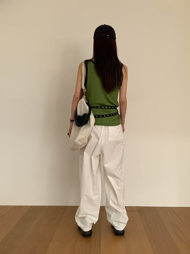蘿蔔型布褲