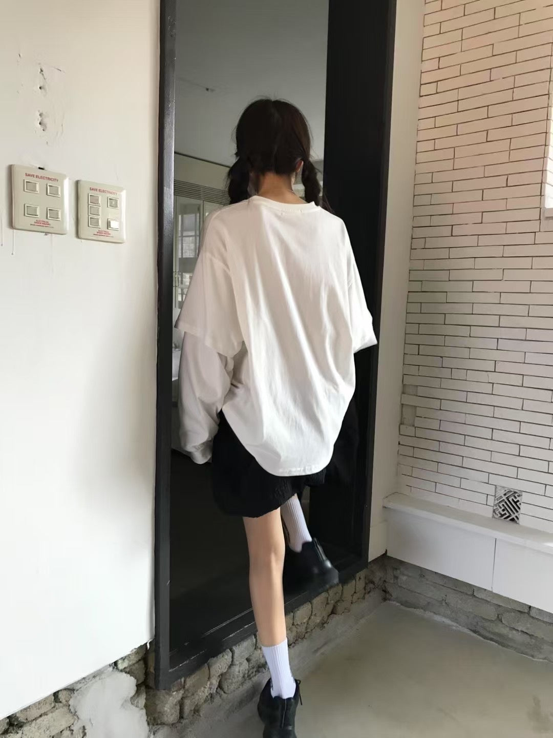 貓貓雙袖Tee