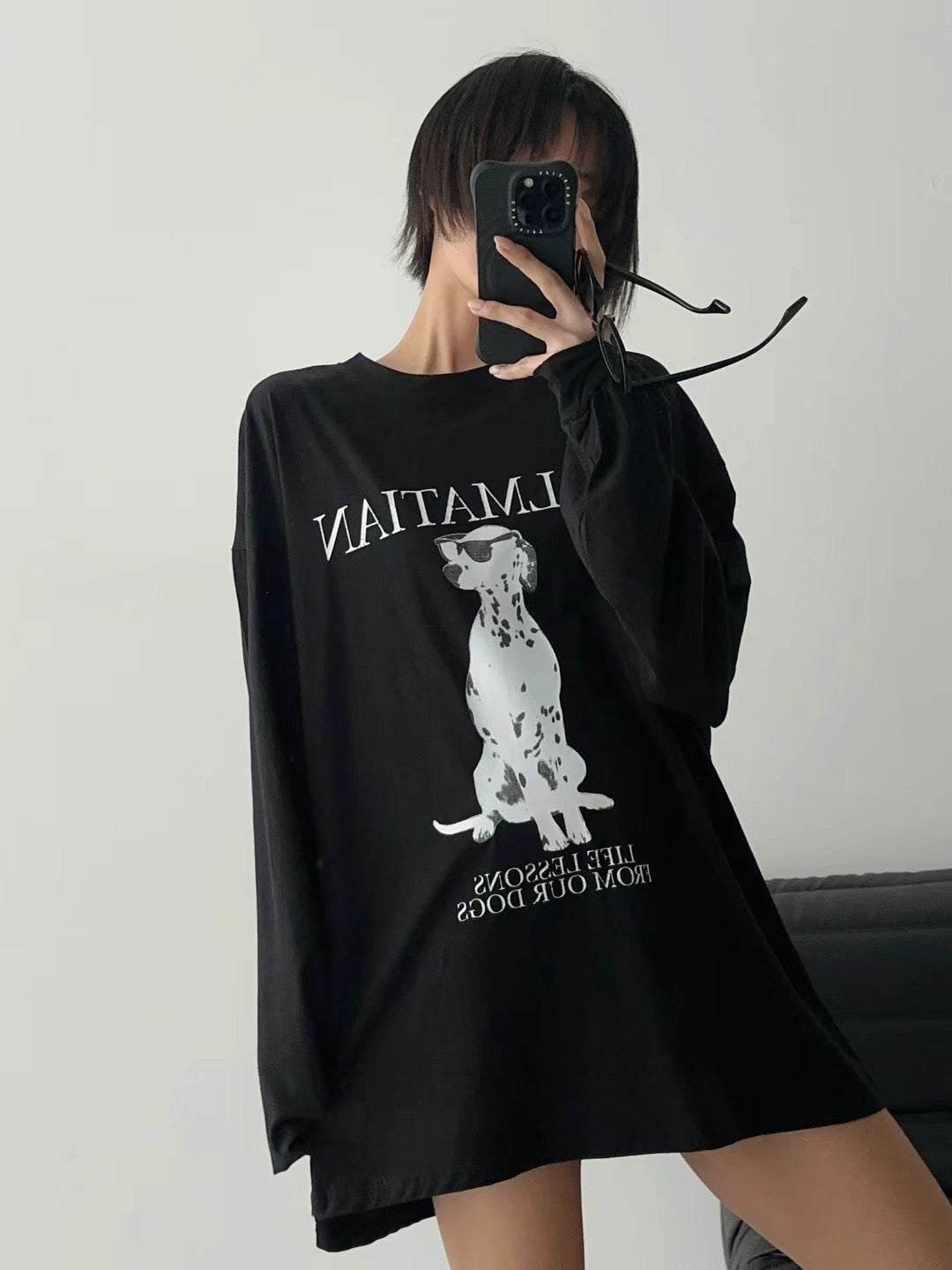 斑點狗長Tee