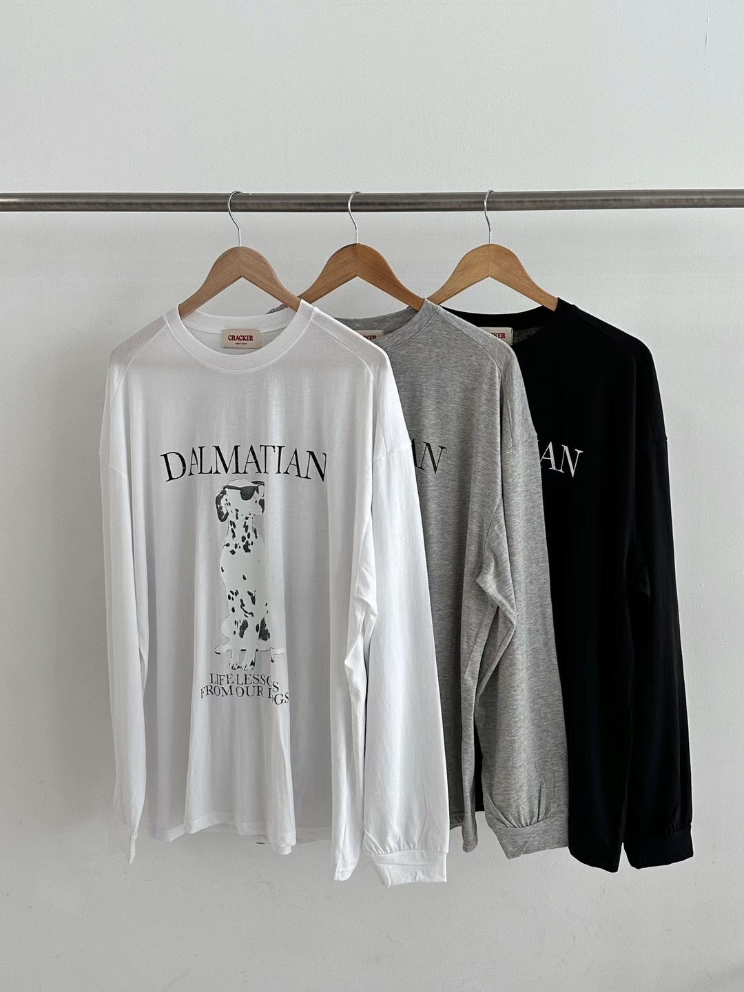斑點狗長Tee
