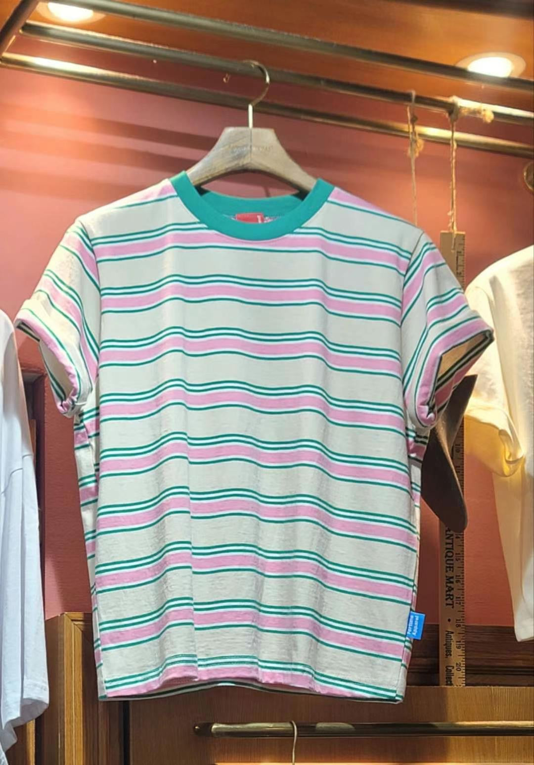橫間短袖Tee