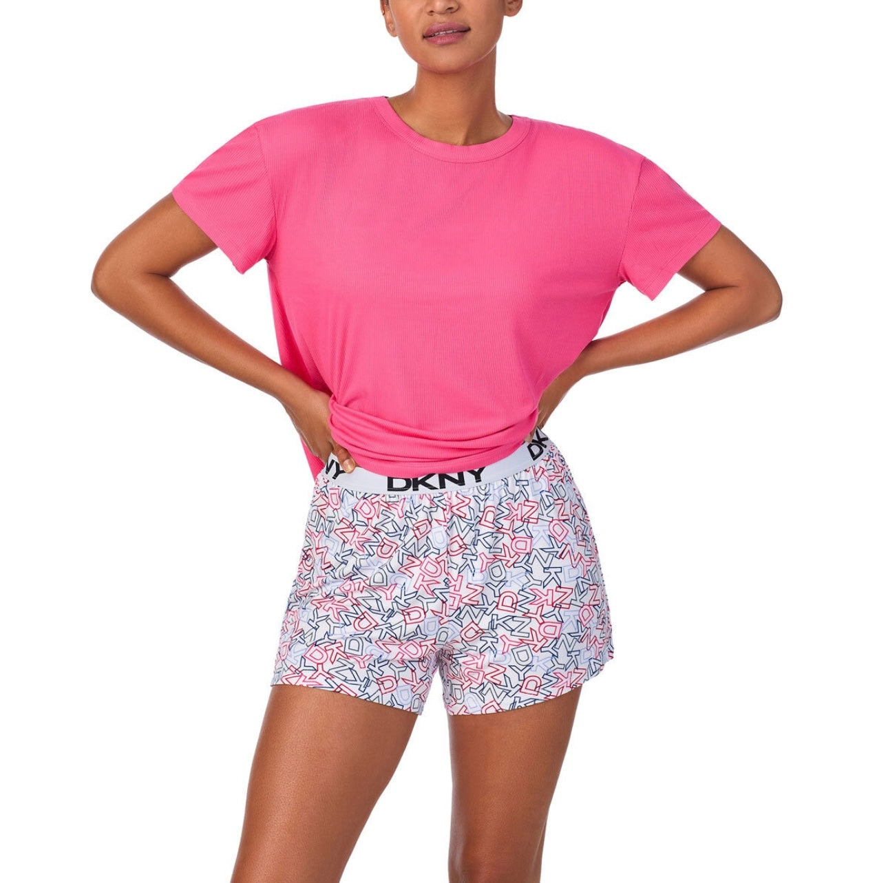 DKNY全棉短袖睡衣