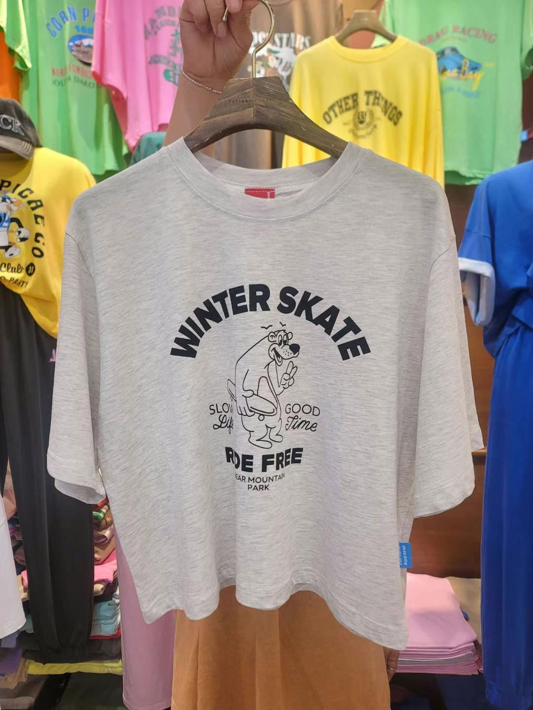 “Winter Skate”短Tee