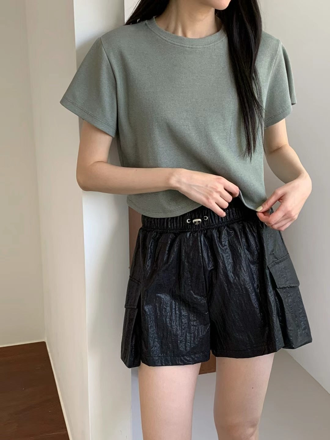 Fit short Tee