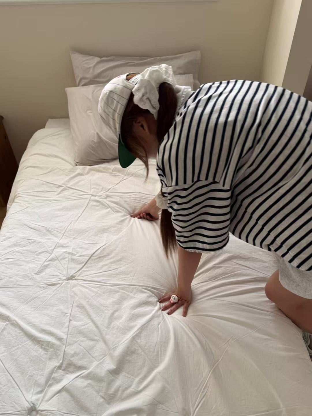 圓領Polo橫間長Tee