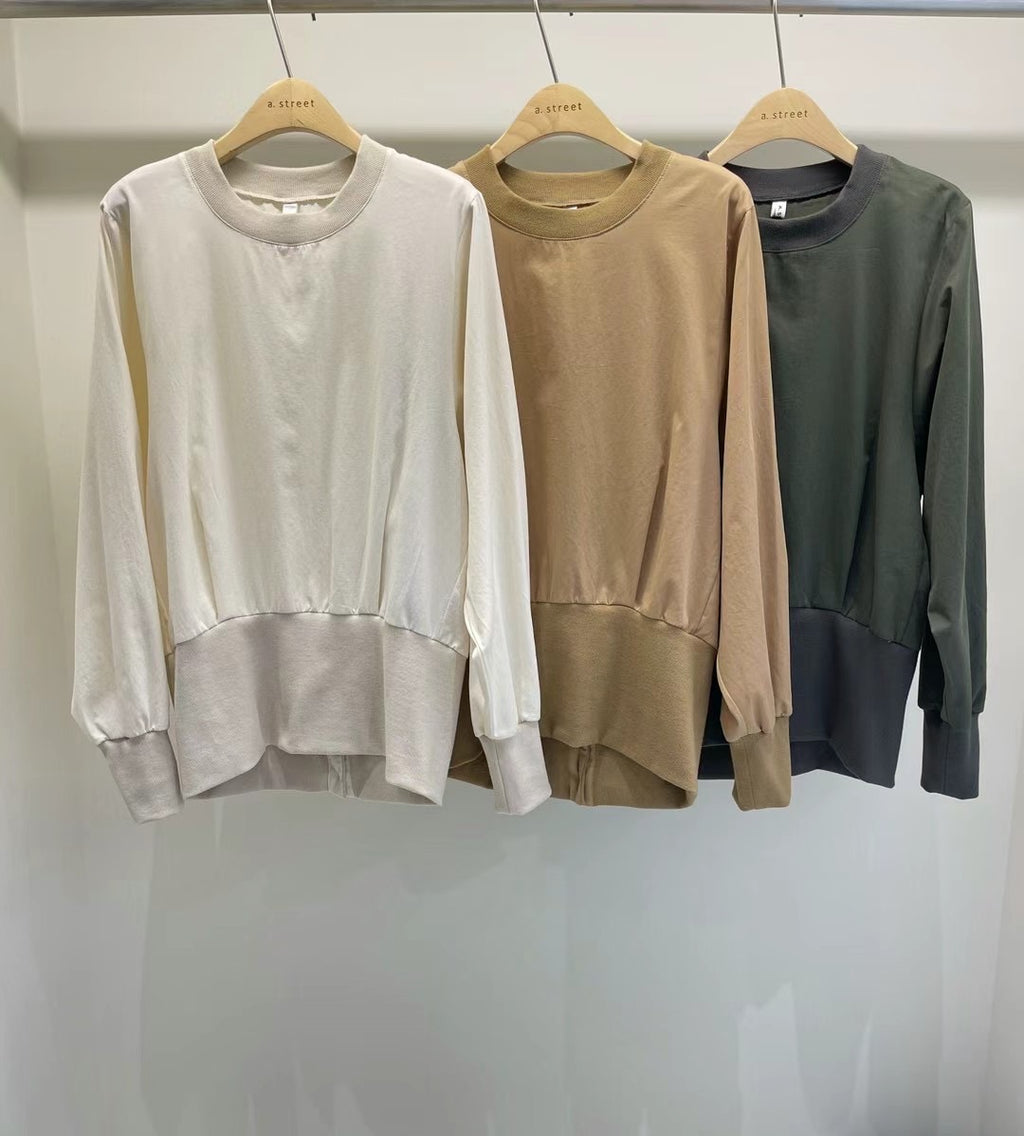 束腳滑料Tee