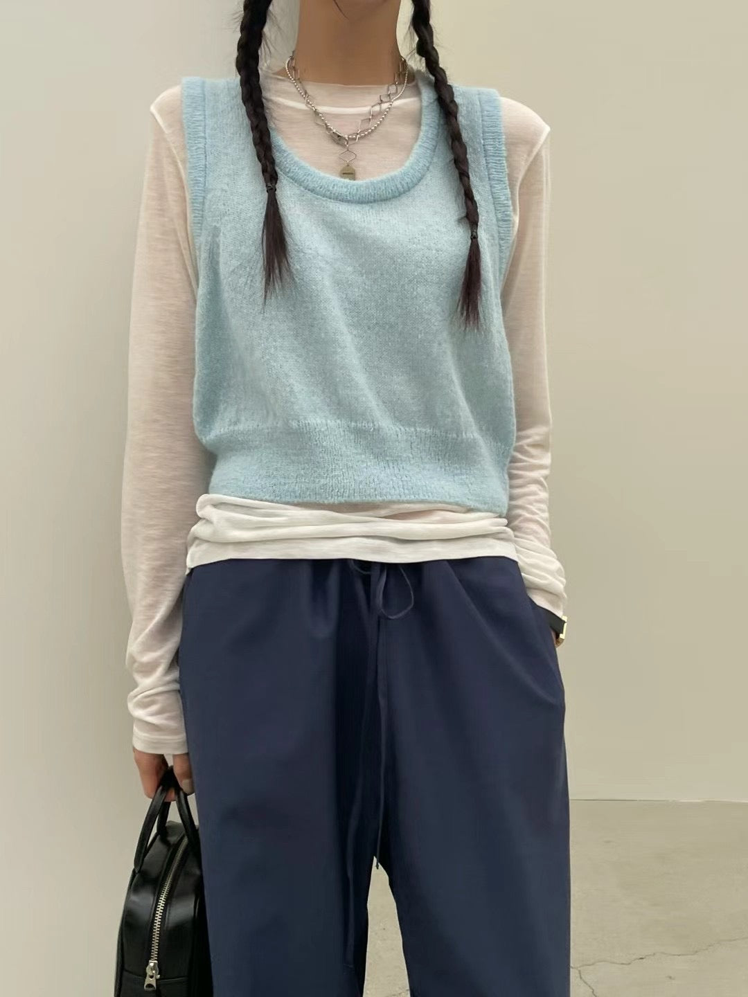 Mohair 背心