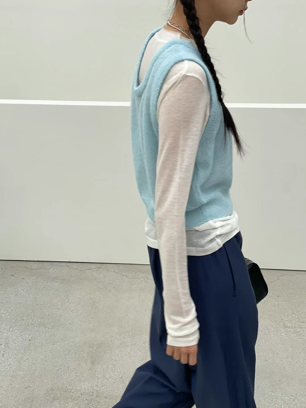 Mohair 背心