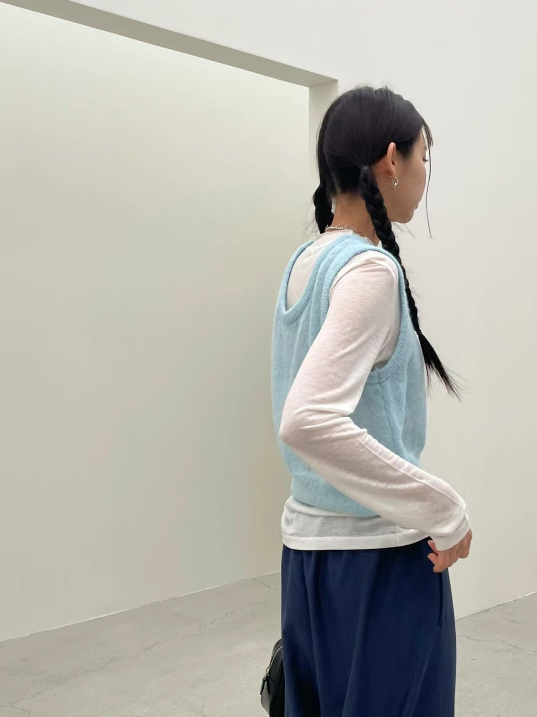 Mohair 背心