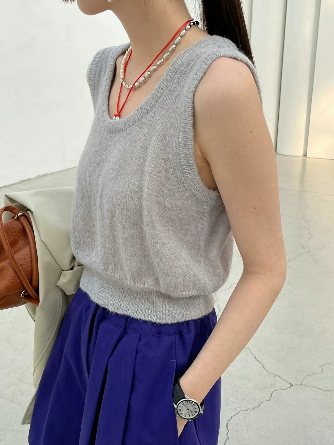 Mohair 背心