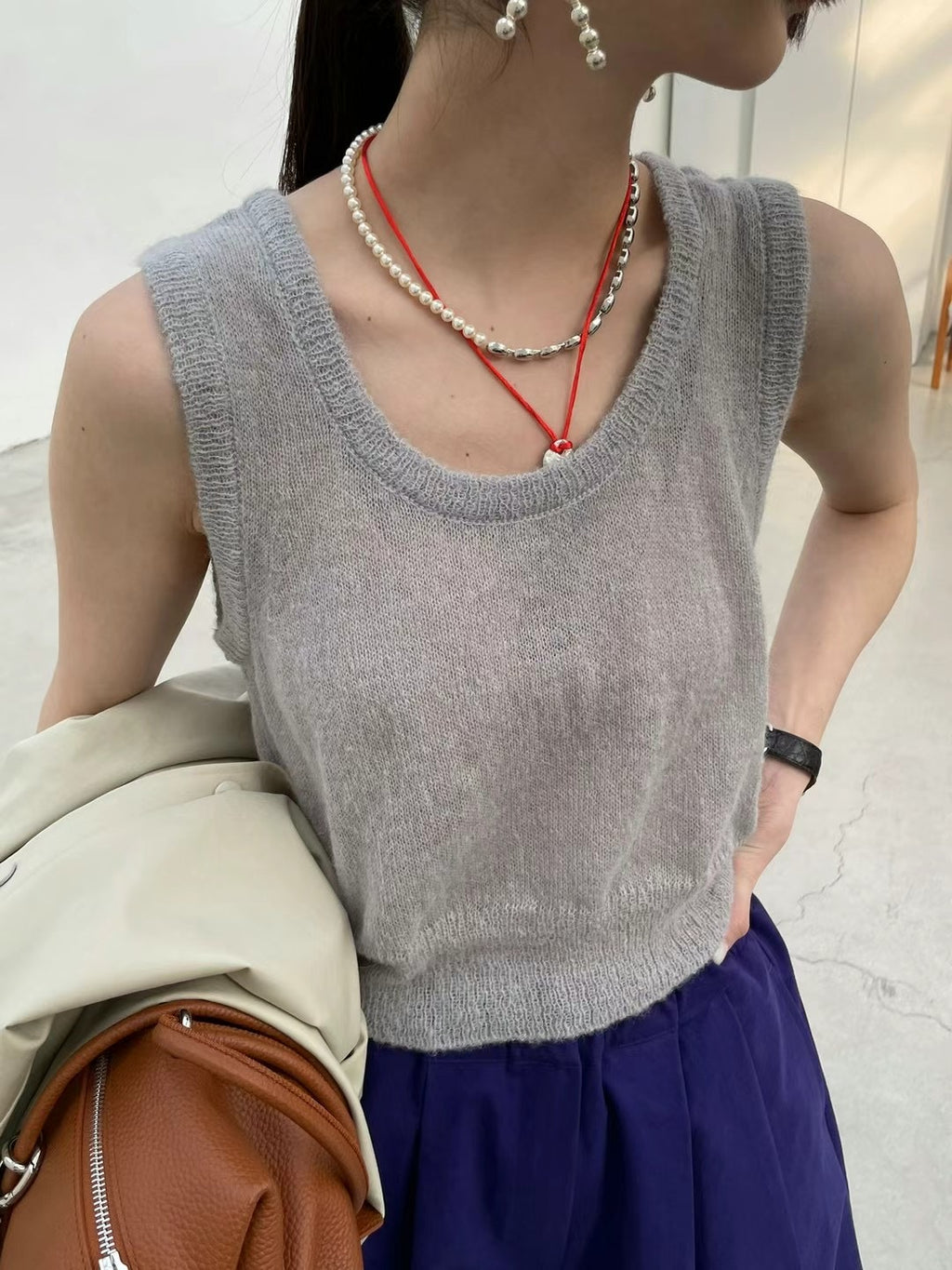 Mohair 背心