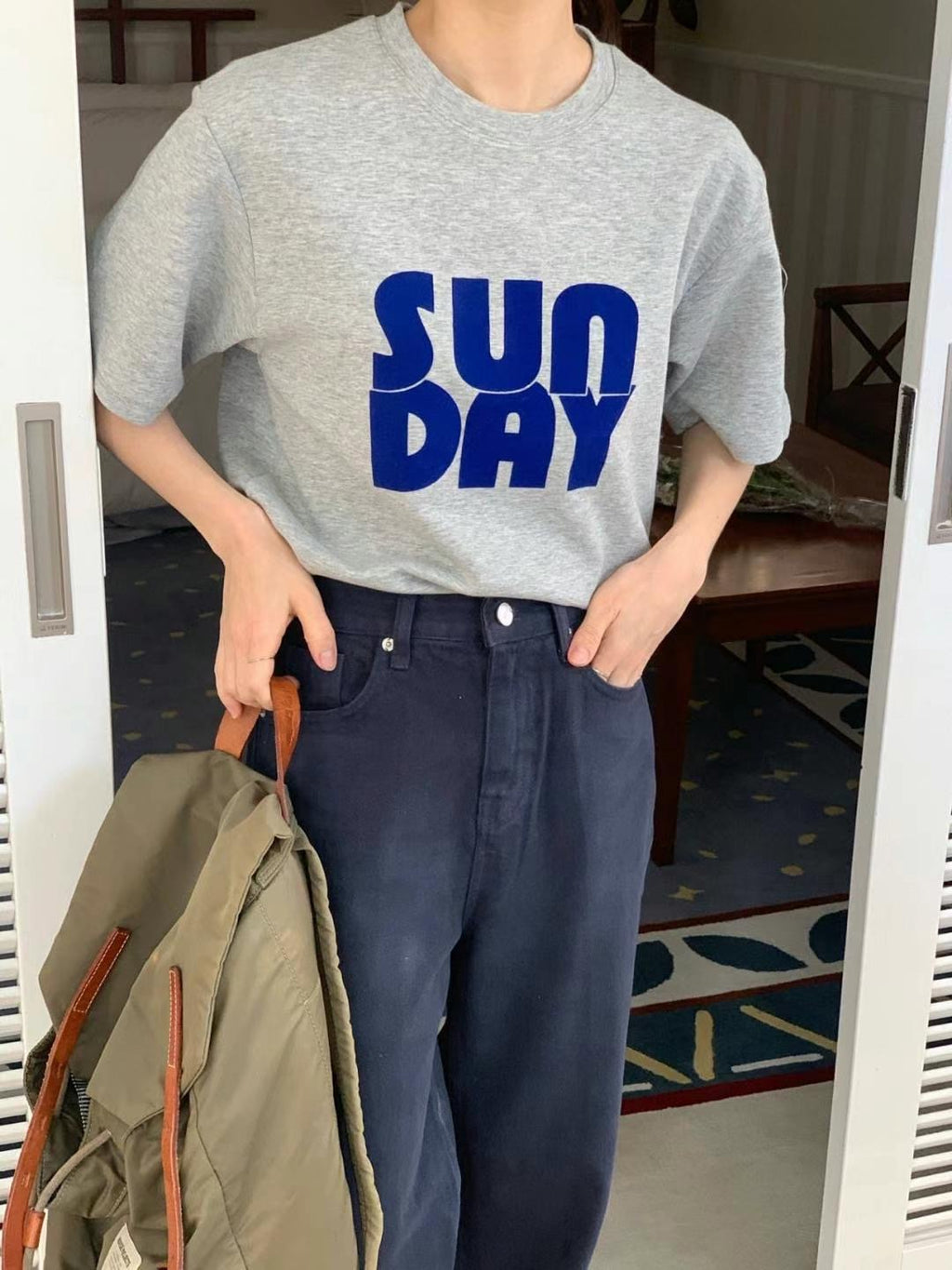 Sunday short-sleeved T-shirt