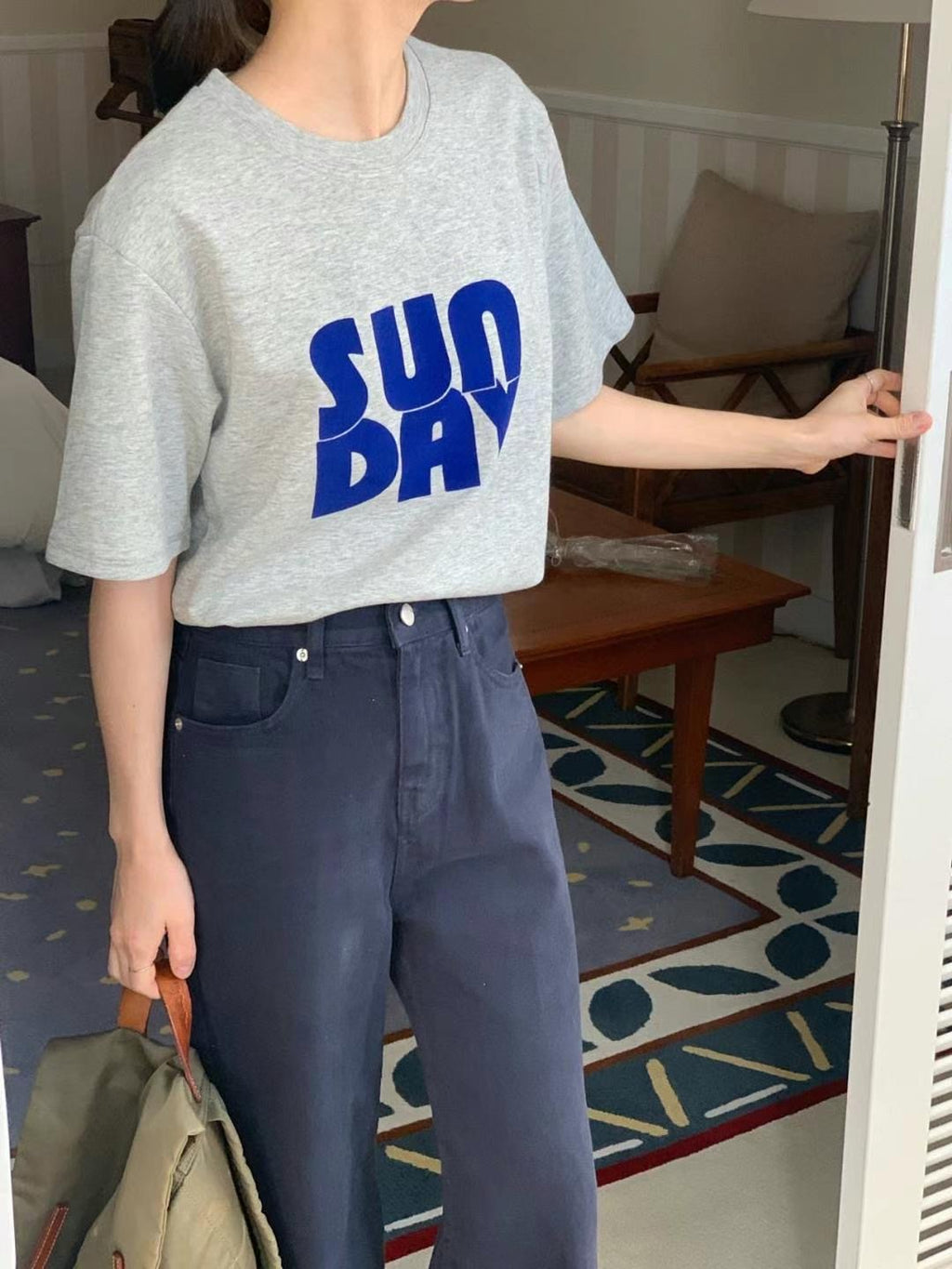 Sunday short-sleeved T-shirt