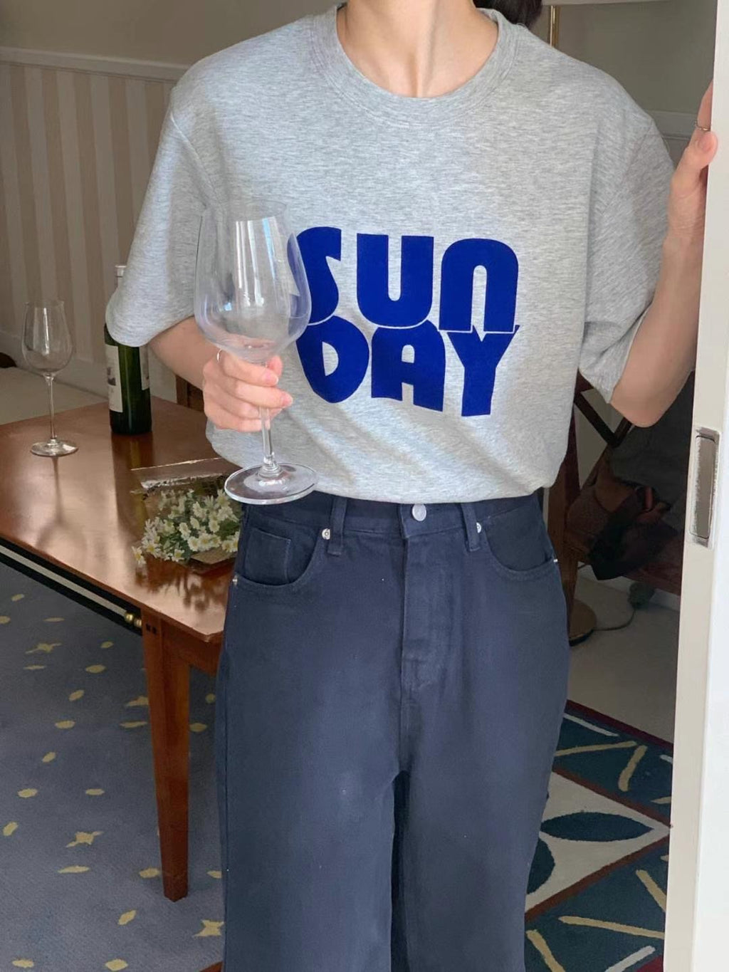 Sunday short-sleeved T-shirt