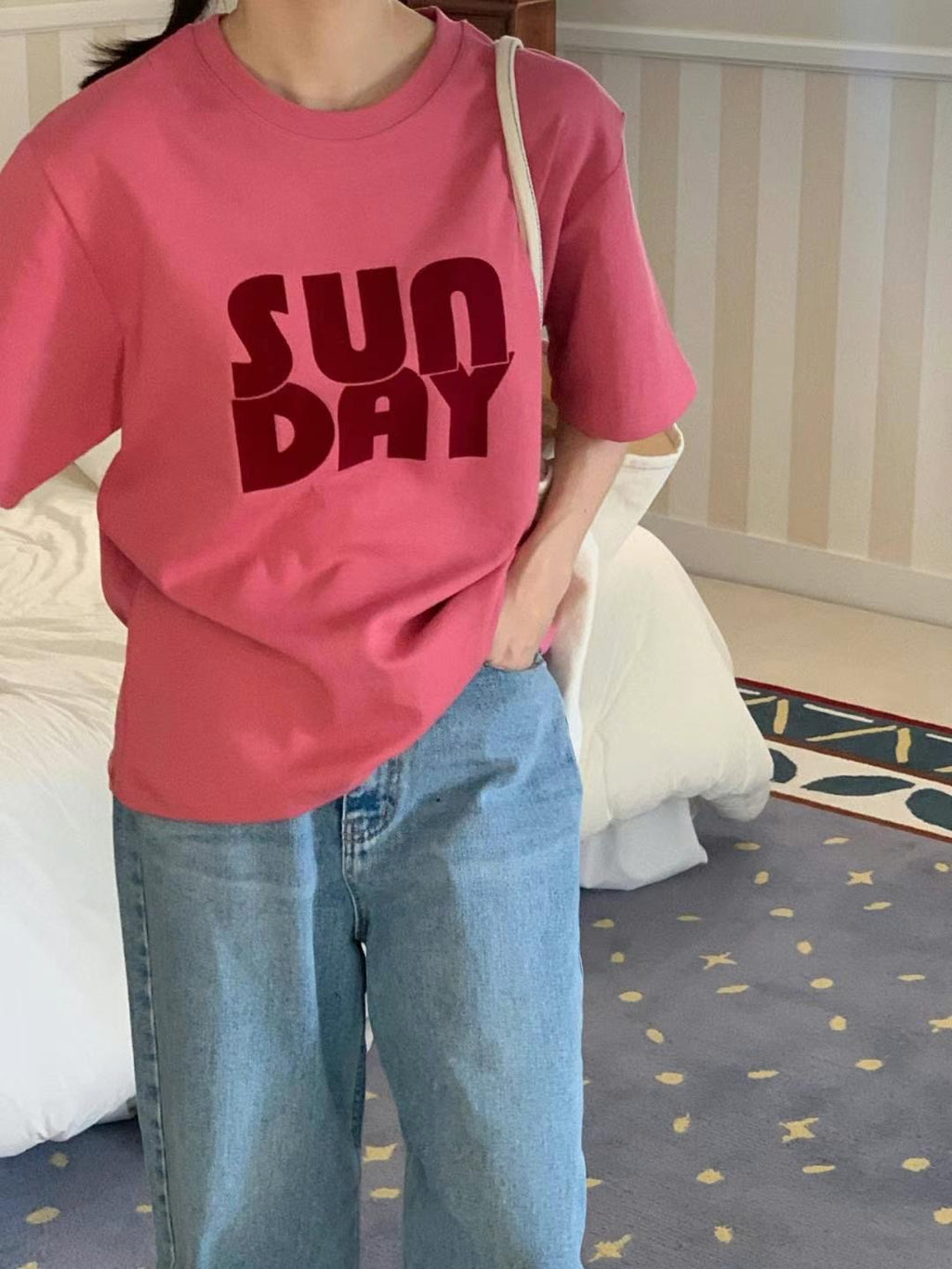 Sunday short-sleeved T-shirt