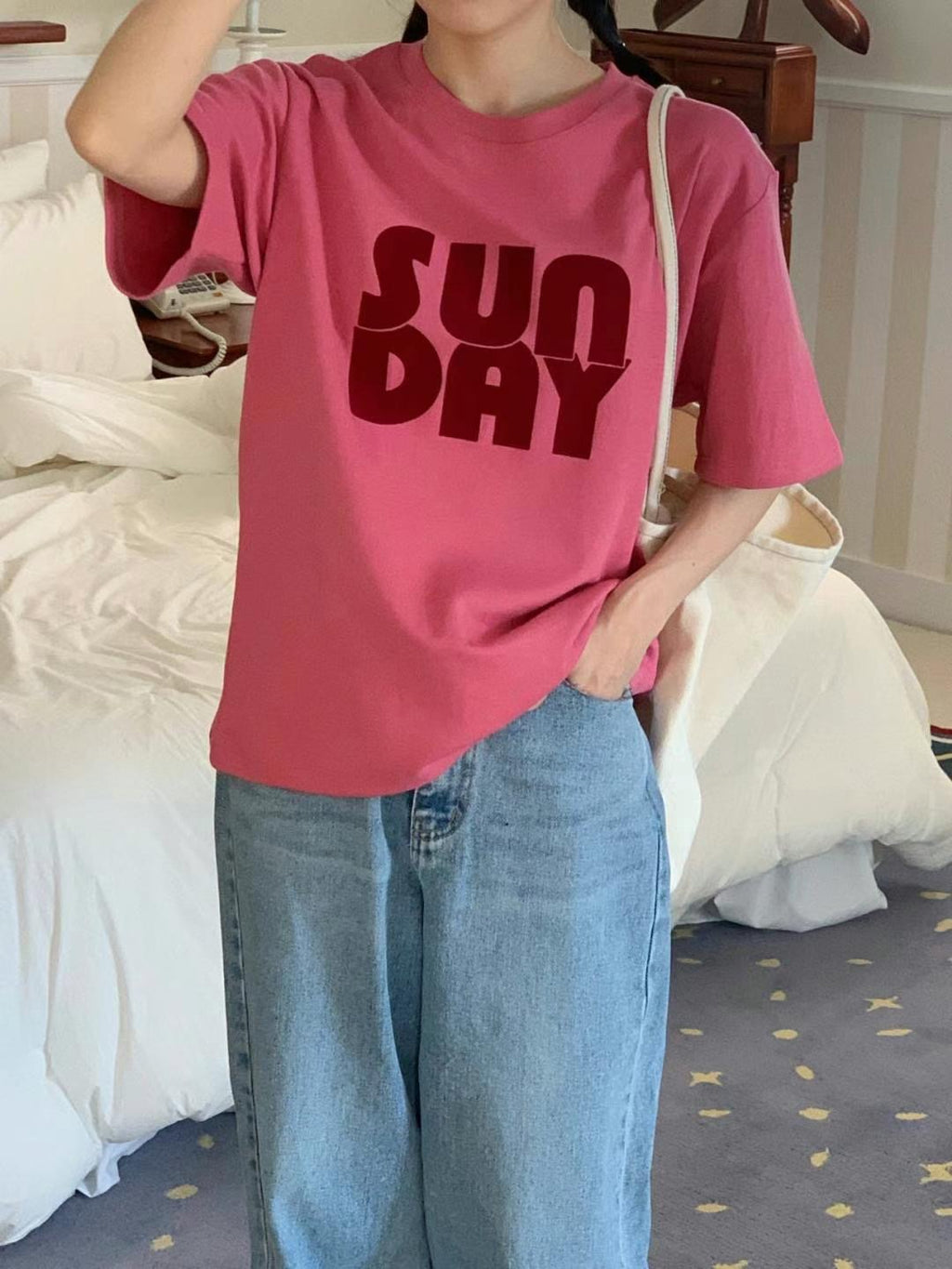 Sunday short-sleeved T-shirt