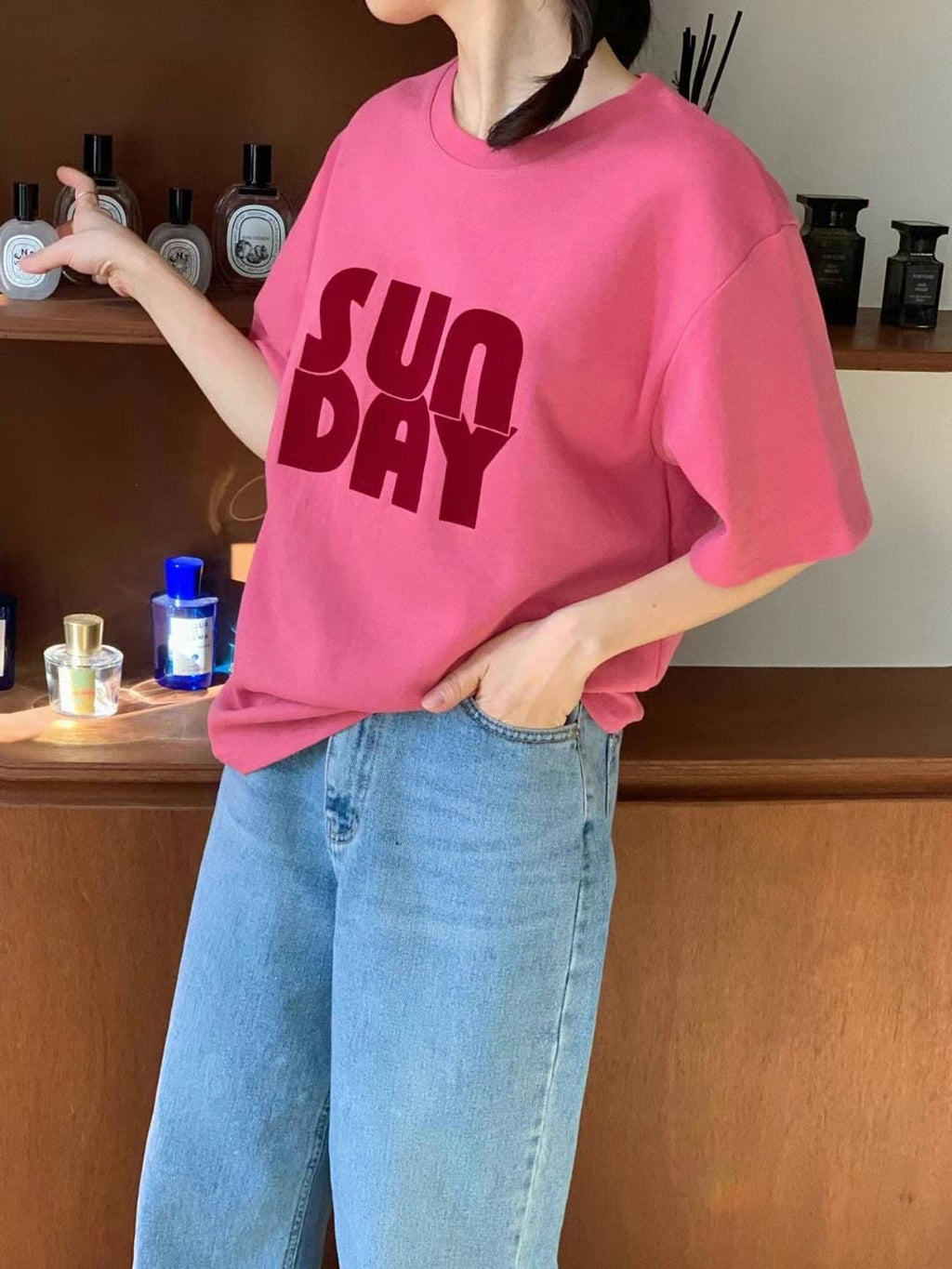 Sunday short-sleeved T-shirt