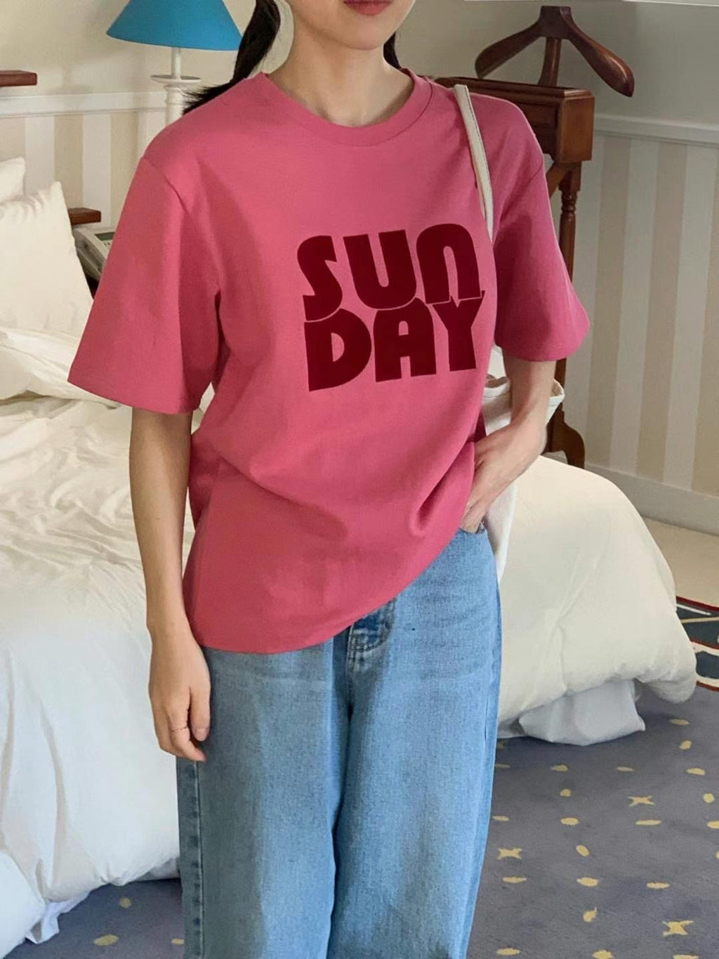 Sunday short-sleeved T-shirt