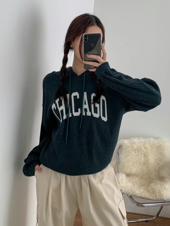 CHICAGO corduroy sweatshirt