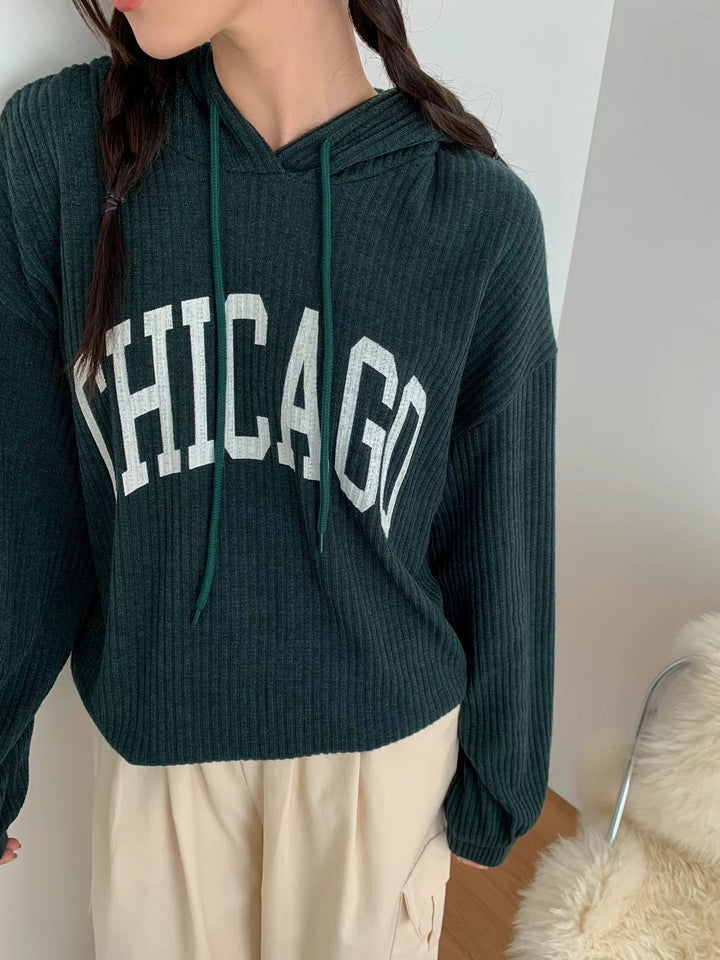 CHICAGO corduroy sweatshirt