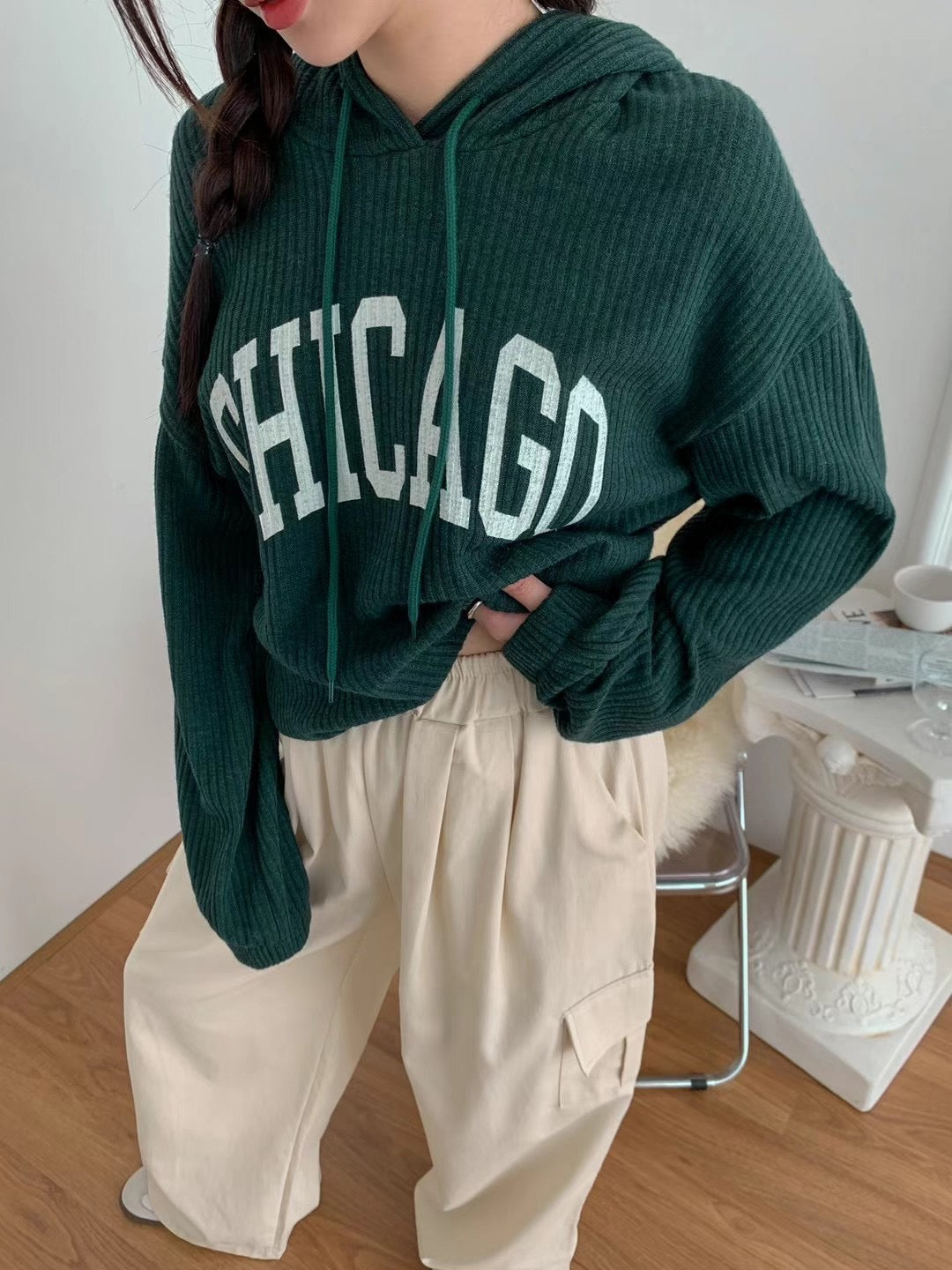 CHICAGO corduroy sweatshirt